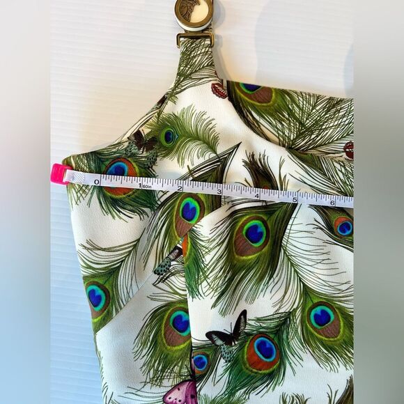 Versace Peacock Dress ~ Size 42 - Picture 13 of 16